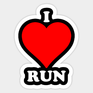 happy running Sticker